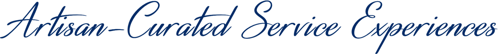 artisan-curated-service-experiences